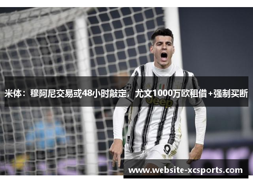 米体：穆阿尼交易或48小时敲定，尤文1000万欧租借+强制买断